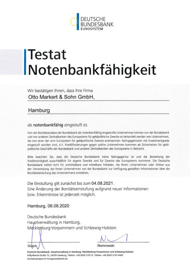 testat_notenbankfaehigkeit_otto_markert_sohn_gmbh_2020.08.06
